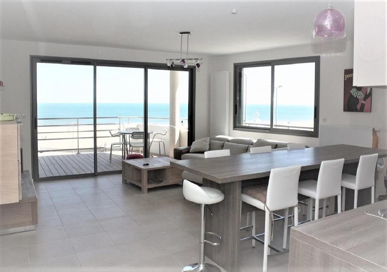 La Perle Marine, Luxe Et Raffinement, Appartement T4 Front De Mer Narbonne Luaran gambar